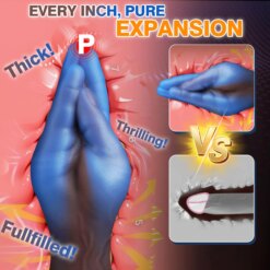 Alternative view of Consolo Realista Mão Com Ventosa Fisting Dildo