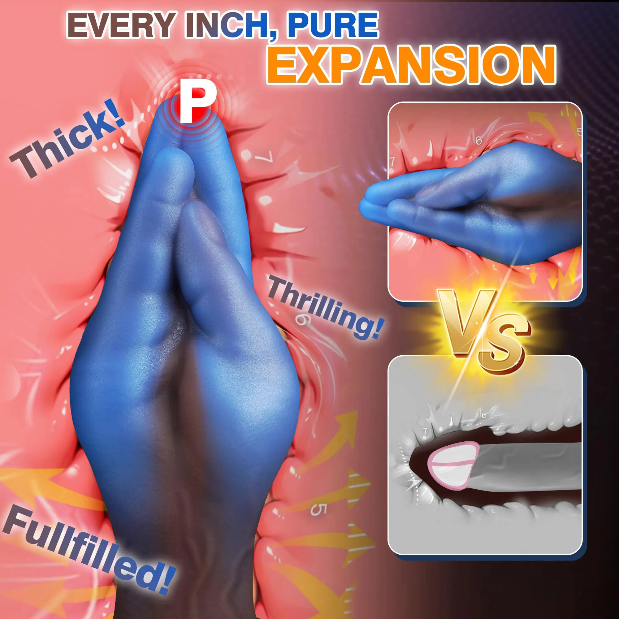 Consolo Realista Mão Com Ventosa Fisting Dildo - Imagem 2