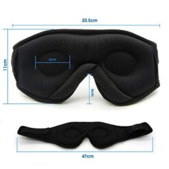Alternative view of Máscara 3D para Dormir com Som HD Bluetooth Eye Mask