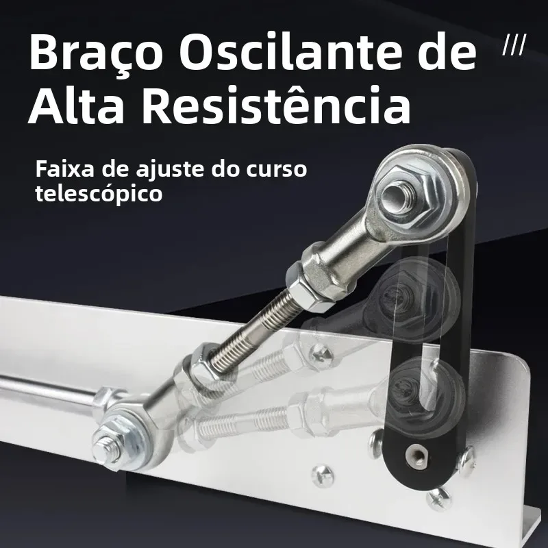 Braço oscilante de alta resistência que regula a faixa do curso telescópico da máquina de sexo