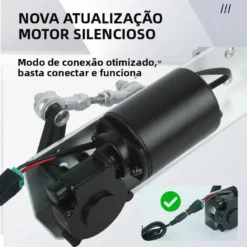 Motor DC 24V silencioso com caixa de redução e conexão plug and play da máquina de sexo