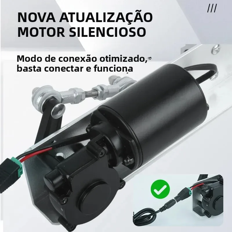 Motor DC 24V silencioso com caixa de redução e conexão plug and play da máquina de sexo