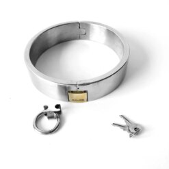 Colar Articulado Aço Inoxidável BDSM Slave Collar