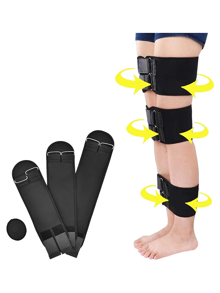 3pcs/set Legs Posture Corrector Multi-functional Bow-legged Correction Bandage Belt Correction Belt For O- Type Legs X-type Legs 3pcs/set Legs Posture Corrector Multi-functional Bow-legged Correction Bandage Belt Correction Belt For O- Type Legs X-type Legs