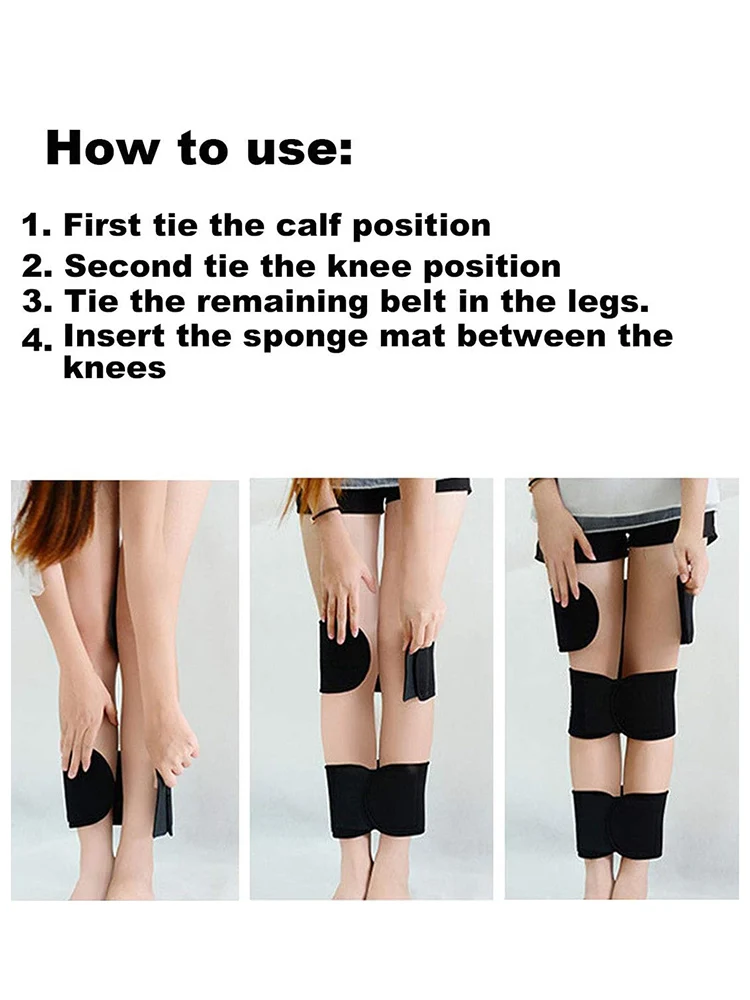 3pcs/set Legs Posture Corrector Multi-functional Bow-legged Correction Bandage Belt Correction Belt For O- Type Legs X-type Legs 3pcs/set Legs Posture Corrector Multi-functional Bow-legged Correction Bandage Belt Correction Belt For O- Type Legs X-type Legs