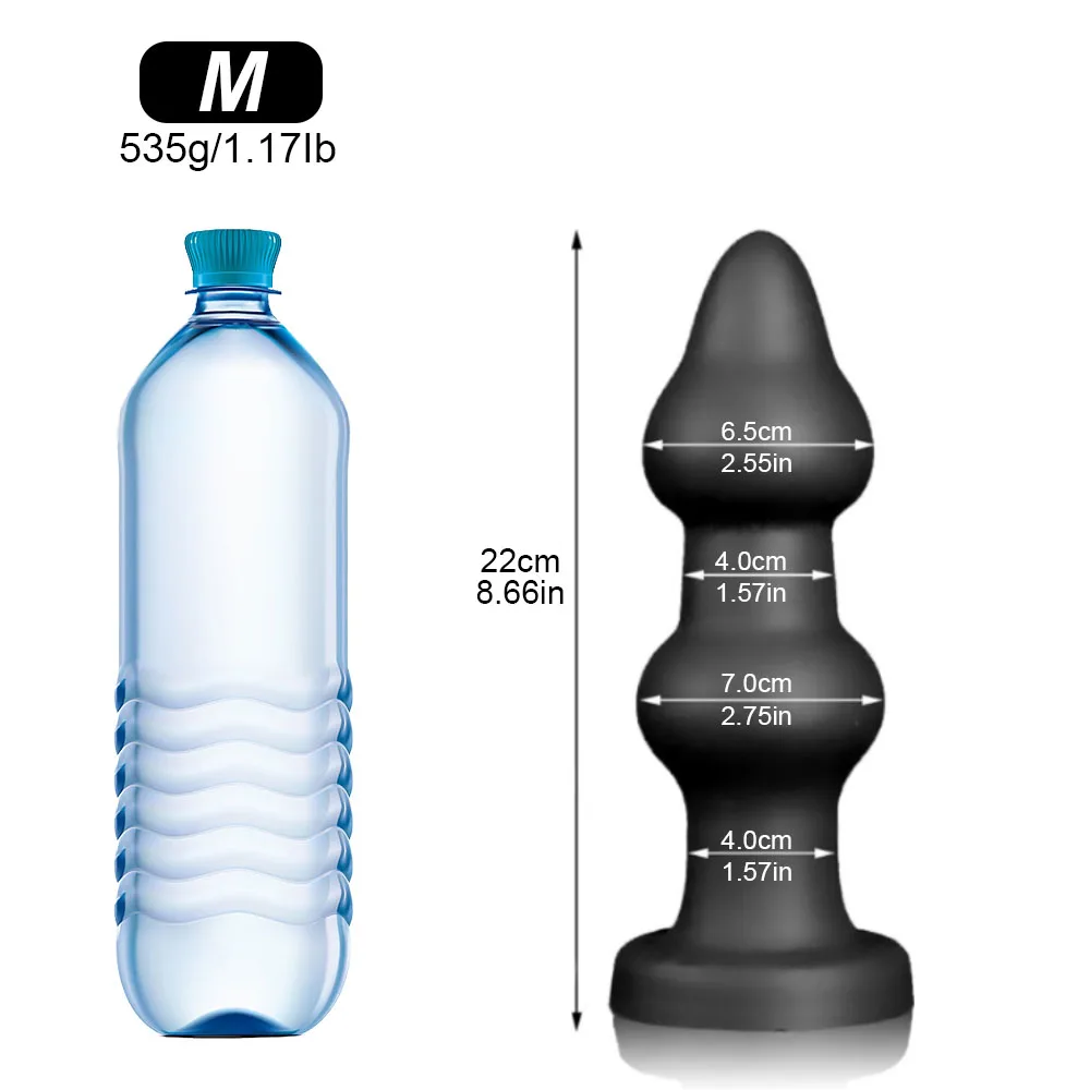 Huge Anal Dildos 18+ Sex Toys For Women Men Masturbation Soft Silicone Big Anal Plug Cone Butt Plug Anal Beads Prostate Massage Huge Anal Dildos 18+ Sex Toys For Women Men Masturbation Soft Silicone Big Anal Plug Cone Butt Plug Anal Beads Prostate Massage