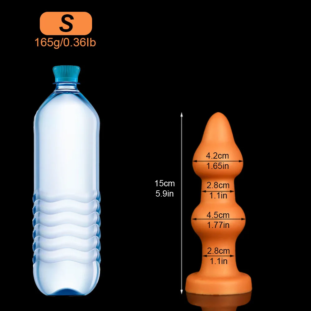 Huge Anal Dildos 18+ Sex Toys For Women Men Masturbation Soft Silicone Big Anal Plug Cone Butt Plug Anal Beads Prostate Massage Huge Anal Dildos 18+ Sex Toys For Women Men Masturbation Soft Silicone Big Anal Plug Cone Butt Plug Anal Beads Prostate Massage