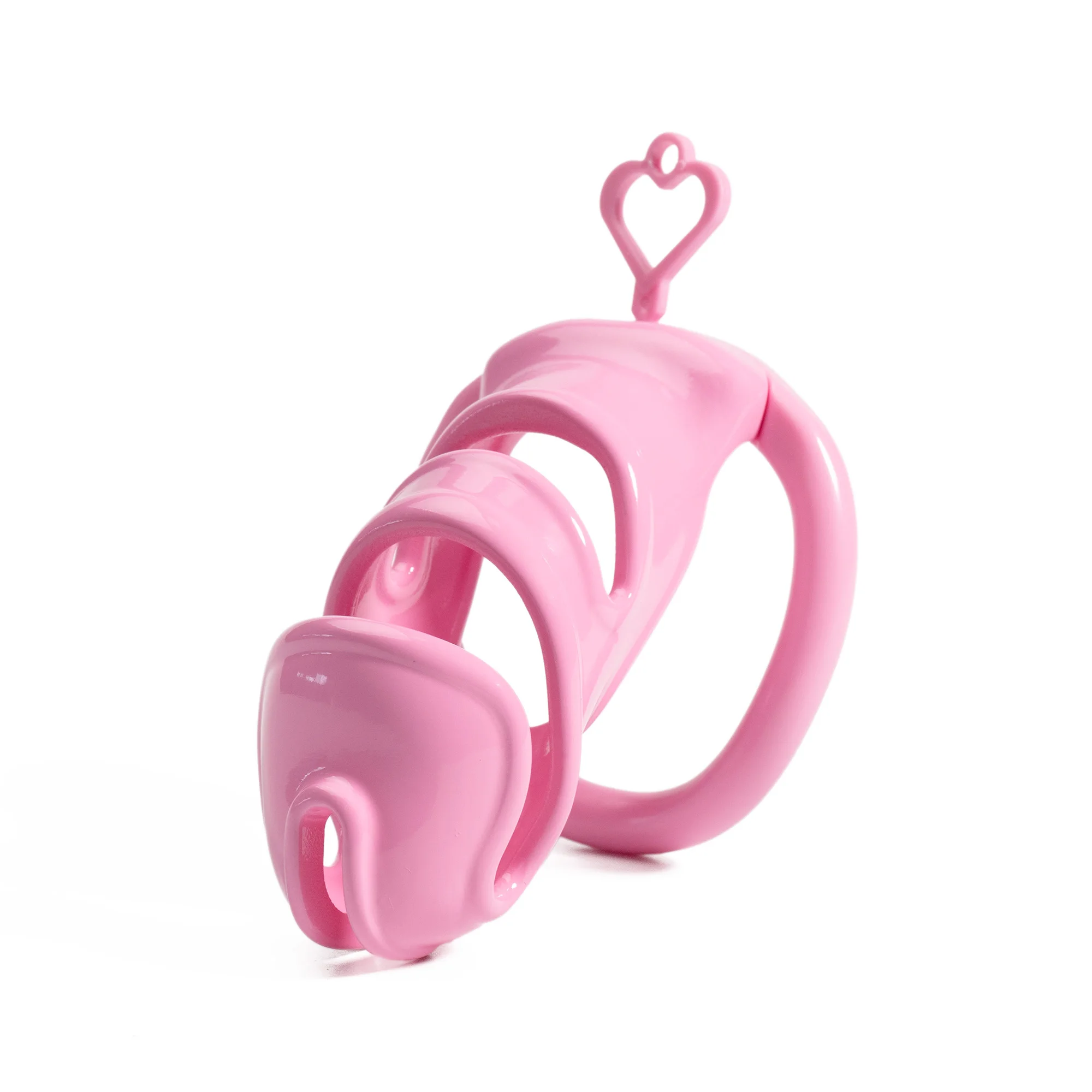 Men's Lightweight chastity lock with hollow breathable design for lower body restraint, anti-erection, abstinence, SM