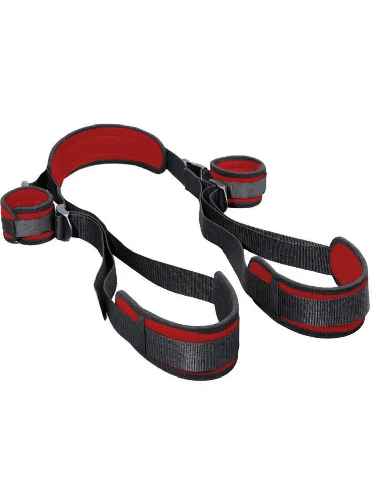 Arnês Bondage Restraint Coxa Pulso Ajustável - Imagem 6