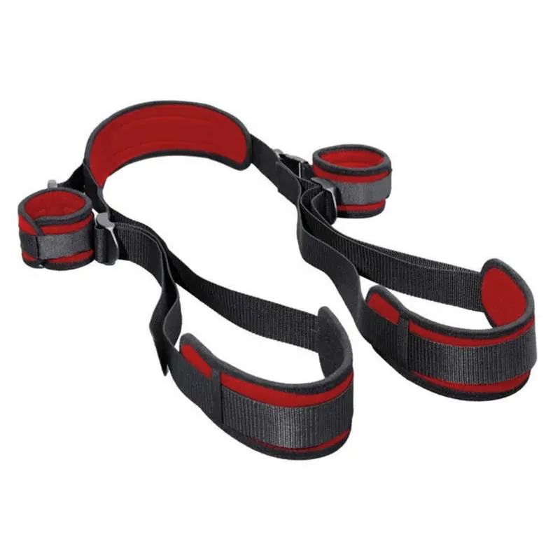 Arnês Bondage Restraint Coxa Pulso Ajustável - Imagem 2