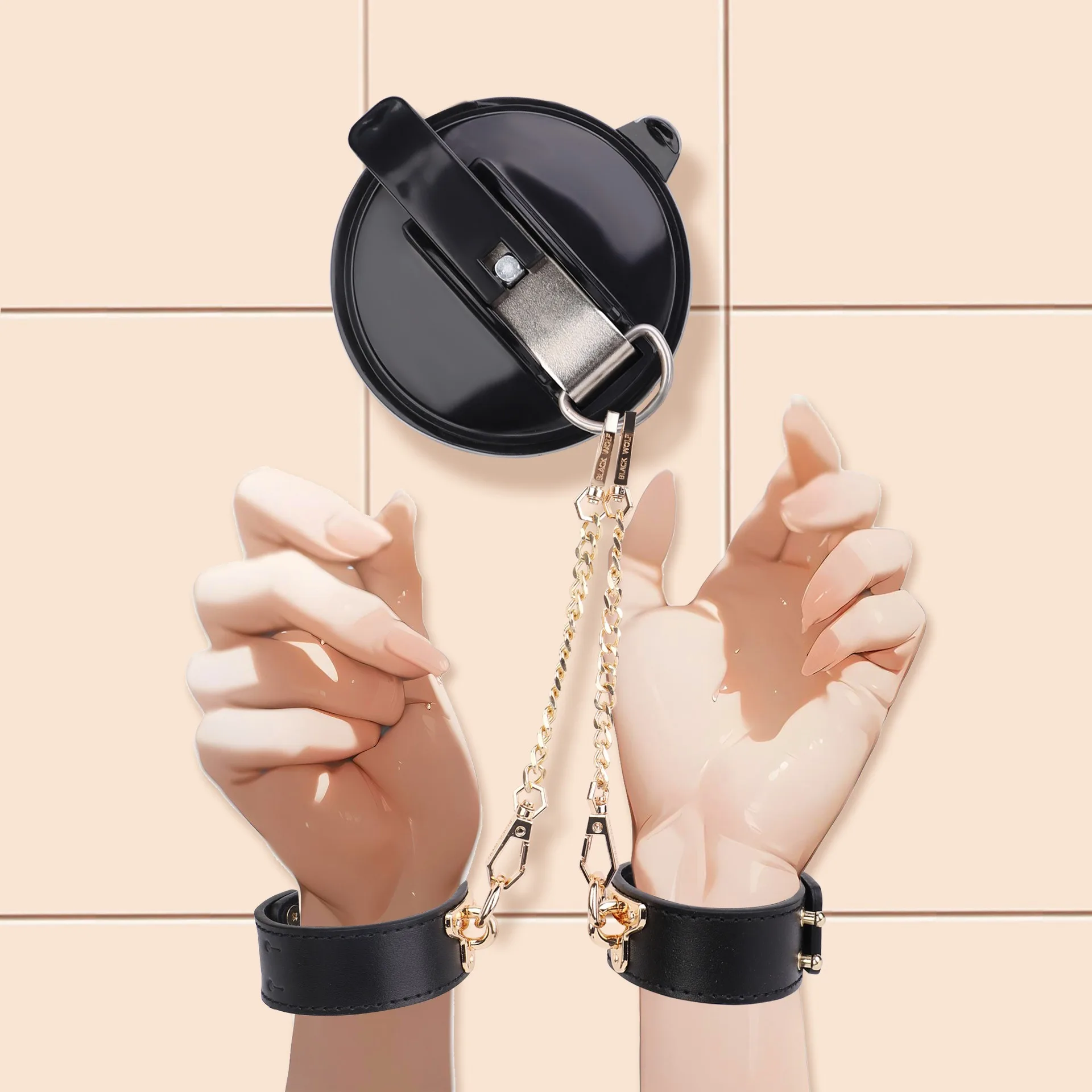 Wallbound Algemas Ventosa de Sucção Parede Espelho BDSM