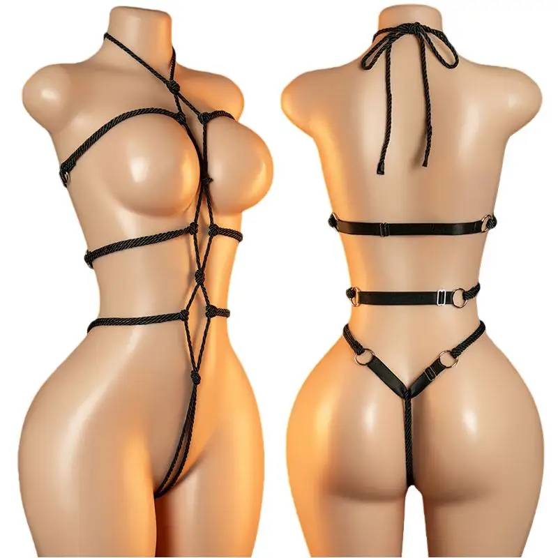 Lingerie Sexy Crotchless Traje Erótico Bodysuit