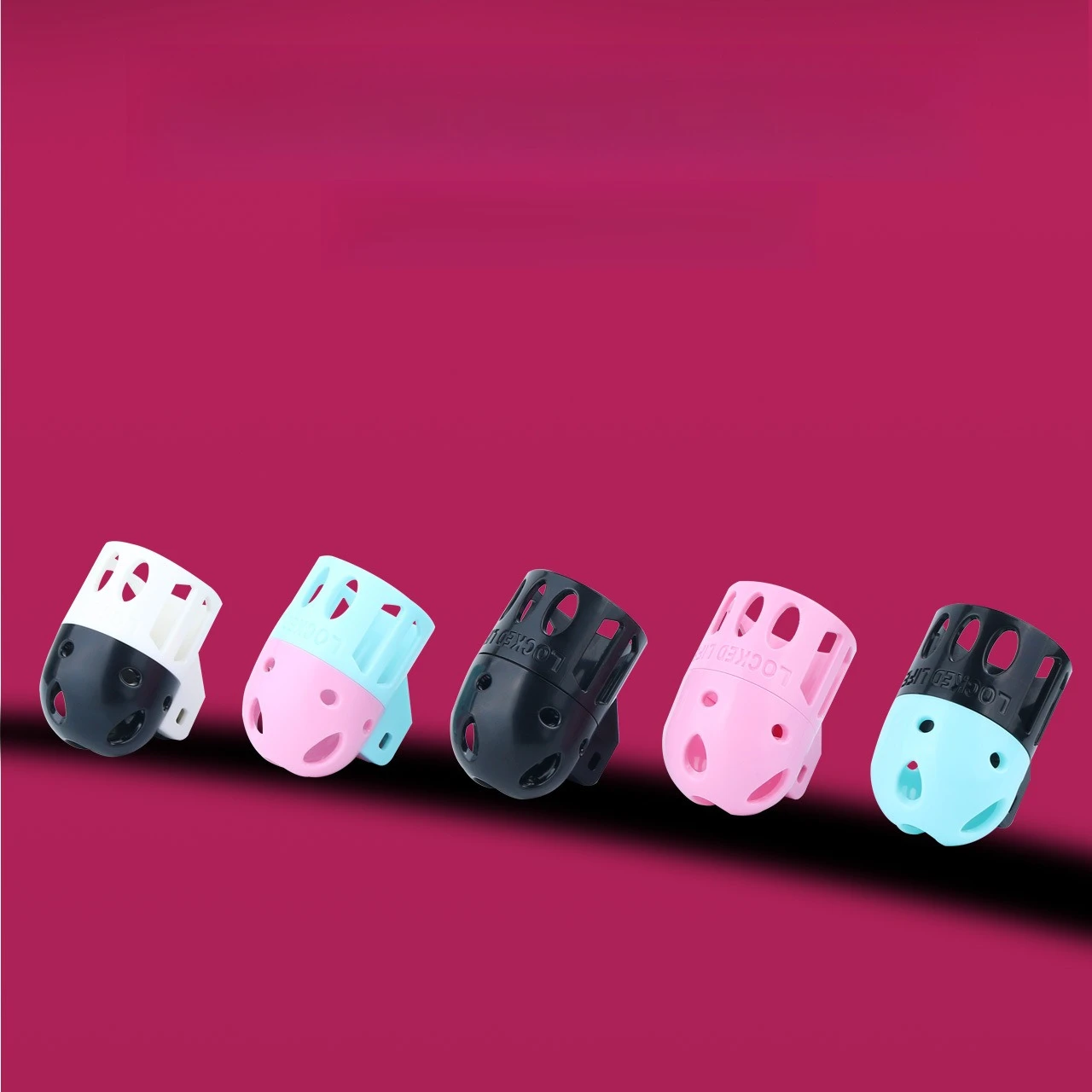 Ringless Male Chastity Cage with Hollow Breathable Chastity Lock Penis Locks Restraint Adult Alternative Sex Toy Chastity Device