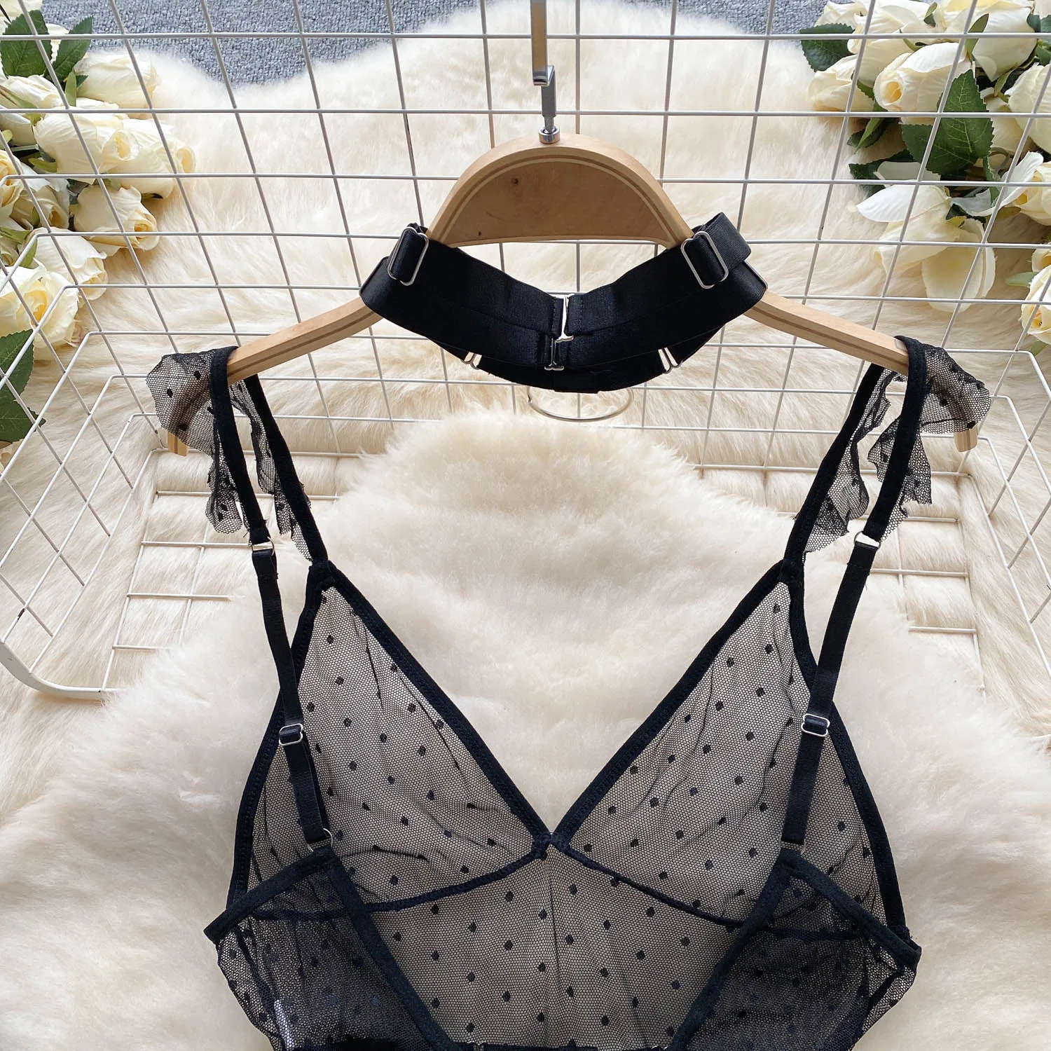 Sexy V-Ne Me Underbody Strap One-Piece Slimming Waist Bellflower Hem Commute Sle High Waist ort Pants Straight Cut Sexy V-Ne Me Underbody Strap One-Piece Slimming Waist Bellflower Hem Commute Sle High Waist ort Pants Straight Cut