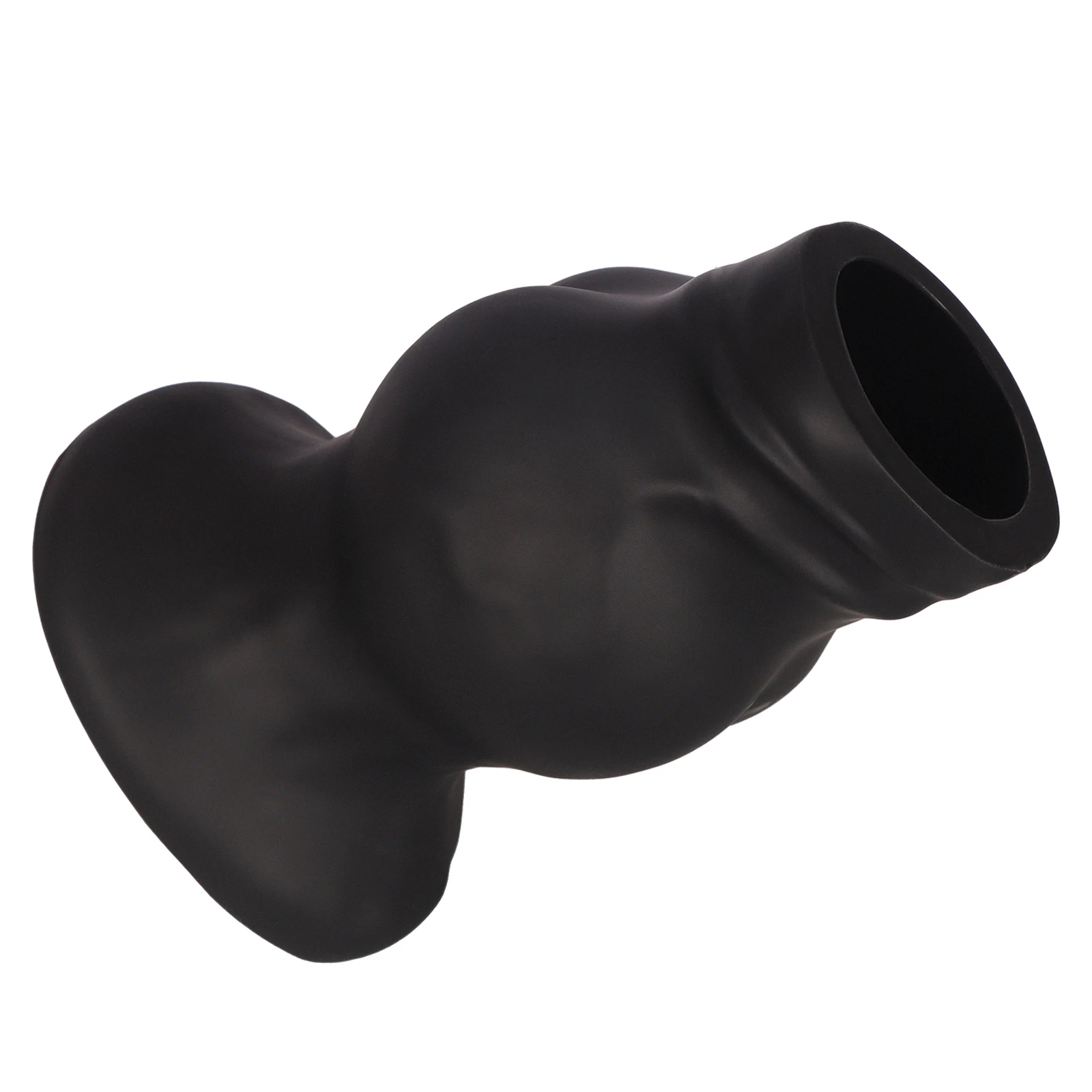Plug Anal Oco Tunnel Plug Silicone Gigante Dilatador Speculum - Imagem 4