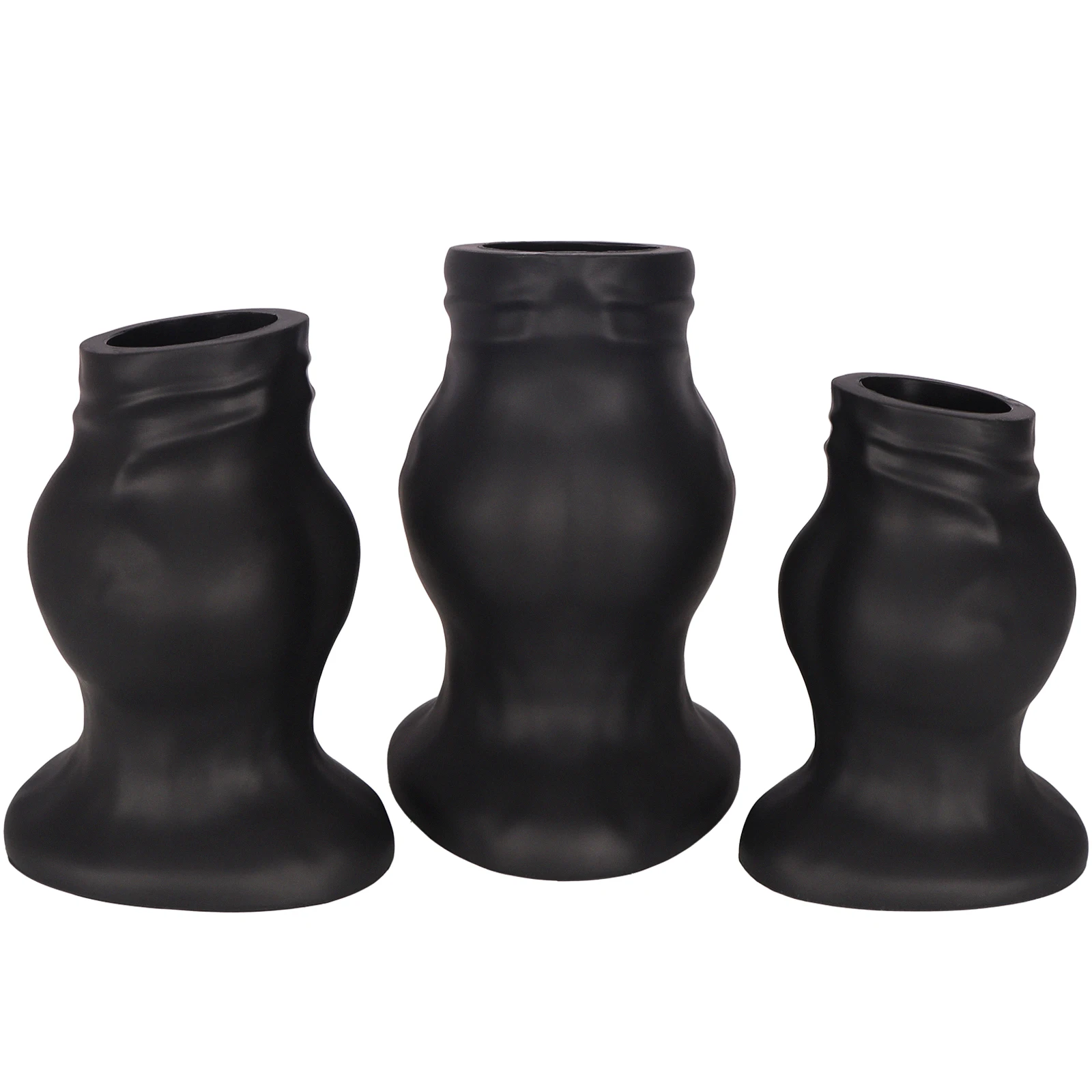 Plug Anal Oco Tunnel Plug Silicone Gigante Dilatador Speculum - Imagem 3