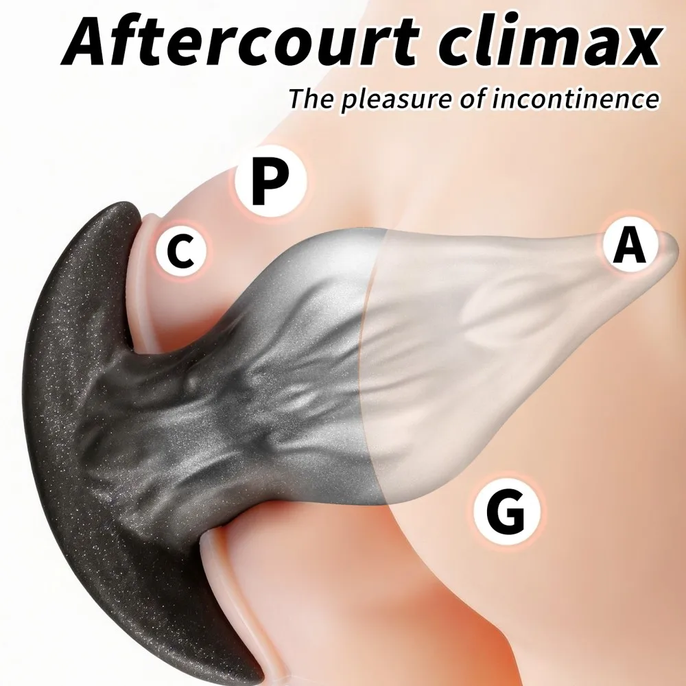 Gota: Plug Anal de Silicone Macio com Base Âncora para Próstata - Imagem 2
