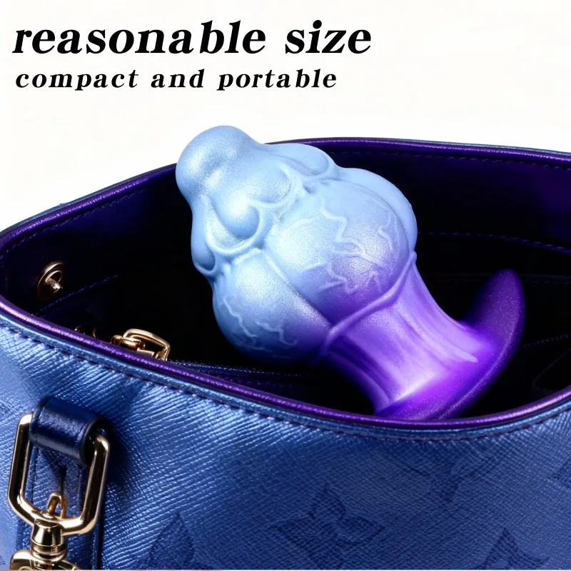 Nébula Plug Anal Alien Tentáculo Silicone Suculento P M G - Imagem 6
