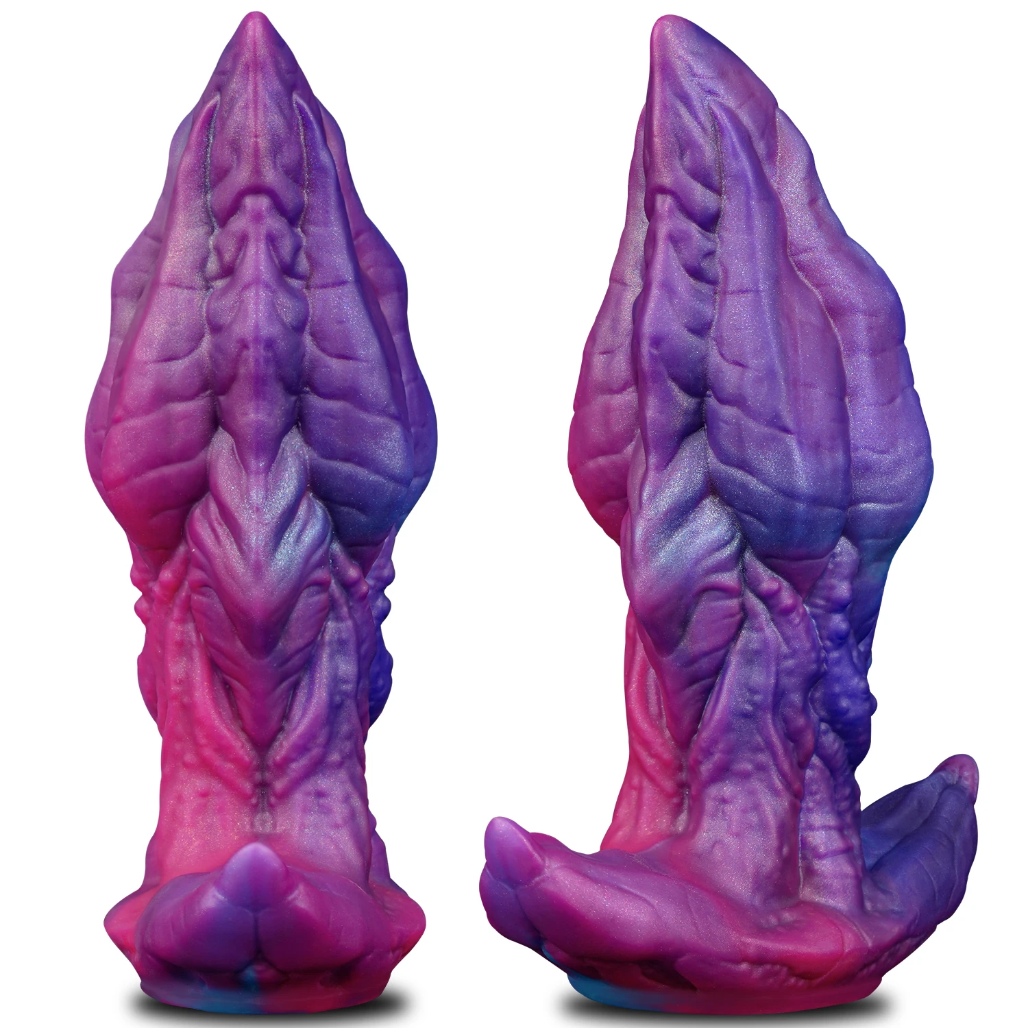 Wyvern Plug Anal Alien Nervurado Silicone Soft P M G GG - Imagem 5