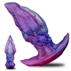 Wyvern Plug Anal Alien Nervurado Silicone Soft P M G GG