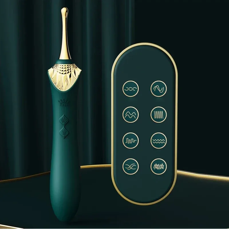 Os 8 modos de vibracao do vibrador de clitoris premium