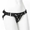 Cinta peniana unissex com O-ring de metal vista lateral