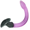 Luminous Eel: dildo tentáculo longo de silicone rosa com âncora preta
