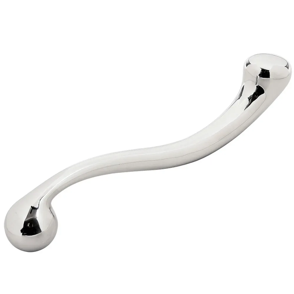 Steel Wand: cabeça esférica e cabeça alongada do dildo de metal